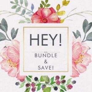 Add items to a bundle & I will send you a discounted offer & discounted shipping